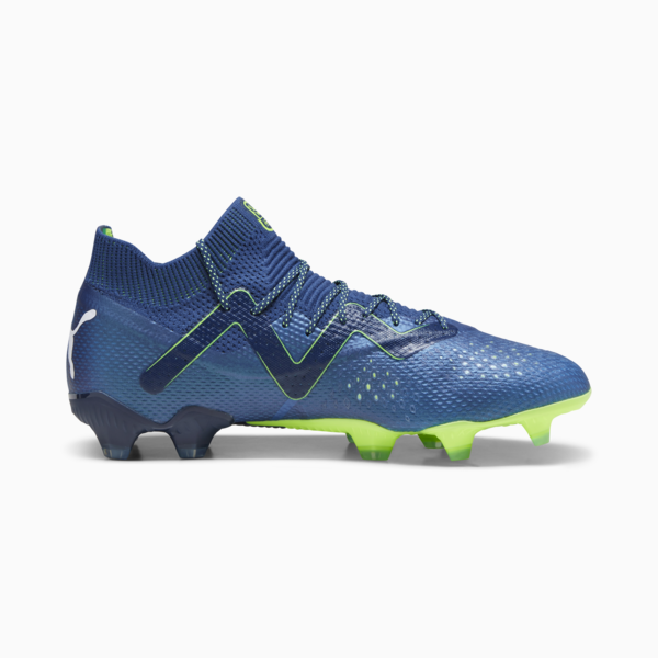 FUTURE ULTIMATE FG/AG Men's Football Boots, Persian Blue-PUMA White-Pro Green, large-ZAF