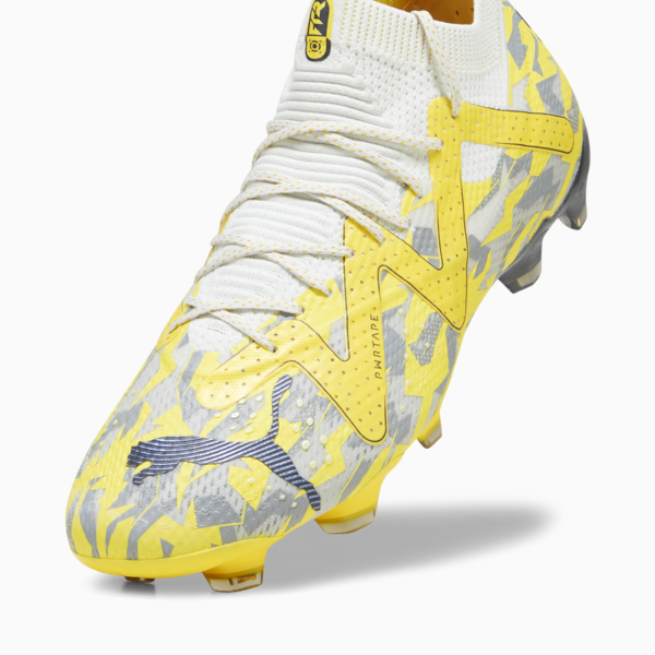FUTURE ULTIMATE FG/AG Men's Football Boots, Sedate Gray-Asphalt-Yellow Blaze, large-ZAF