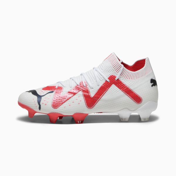 Botines  FUTURE ULTIMATE FG/AG para mujer, PUMA White-PUMA Black-Fire Orchid, large-ARG