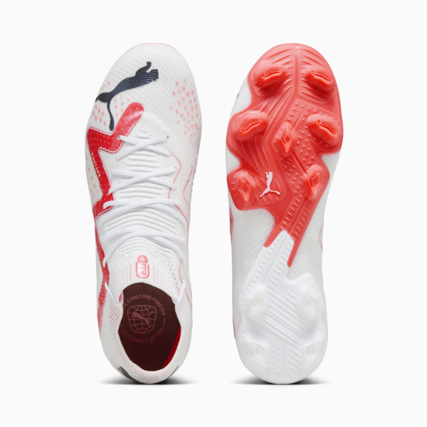 Botines  FUTURE ULTIMATE FG/AG para mujer, PUMA White-PUMA Black-Fire Orchid, large-ARG