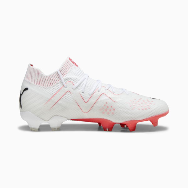Botines  FUTURE ULTIMATE FG/AG para mujer, PUMA White-PUMA Black-Fire Orchid, large-ARG