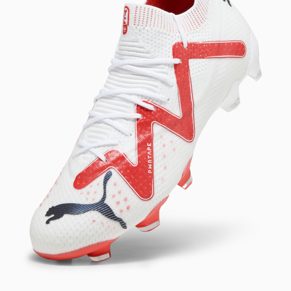 Botines  FUTURE ULTIMATE FG/AG para mujer, PUMA White-PUMA Black-Fire Orchid, large-ARG