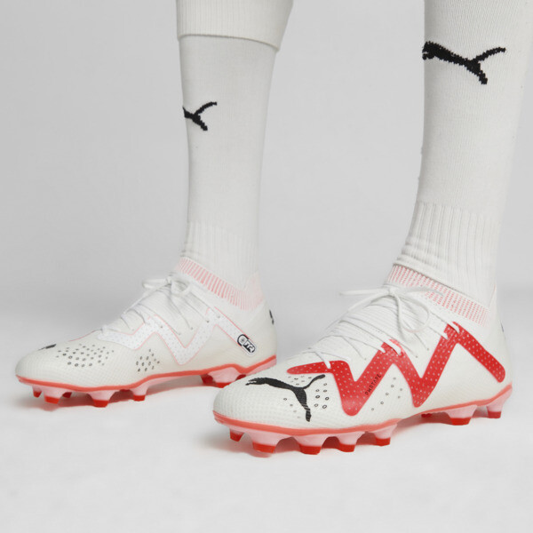 Puma white football boots shop
