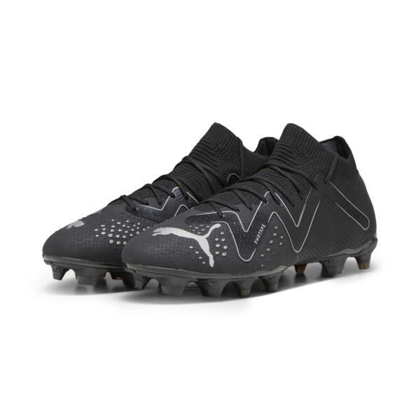 FUTURE PRO FG/AG Men's Football Boots, PUMA Black-PUMA Silver, large-ZAF