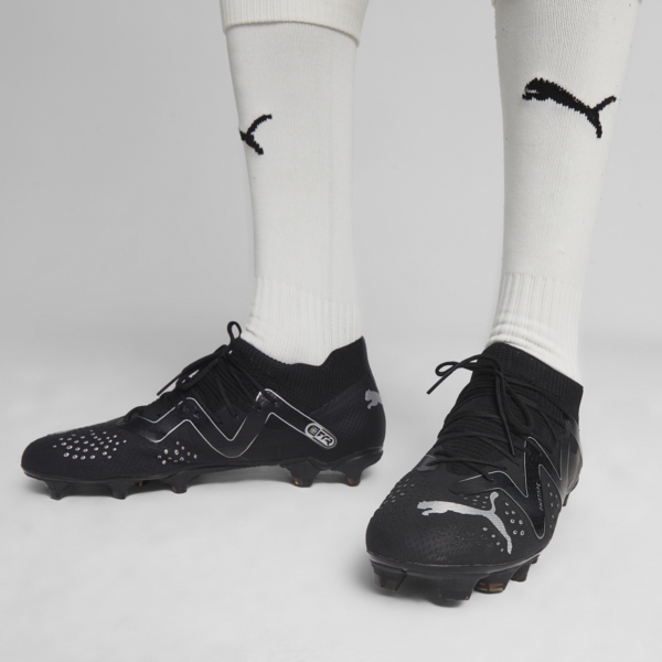 FUTURE PRO FG/AG Men's Football Boots, PUMA Black-PUMA Silver, large-ZAF