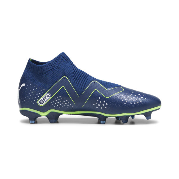 FUTURE MATCH+ LL FG/AG Men's Football Boots, Persian Blue-PUMA White-Pro Green, large-ZAF