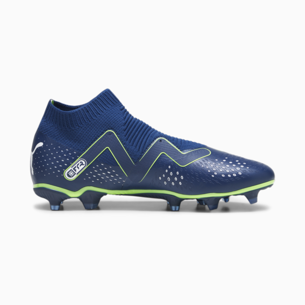 FUTURE MATCH+ LL FG/AG Men's Football Boots, Persian Blue-PUMA White-Pro Green, large-ZAF