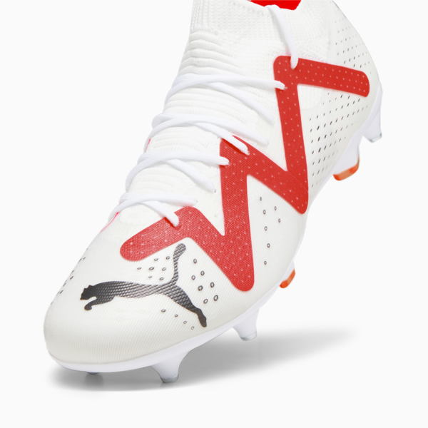 FUTURE MATCH MxSG Men's Football Boots, PUMA White-PUMA Black-Fire Orchid, large-ZAF