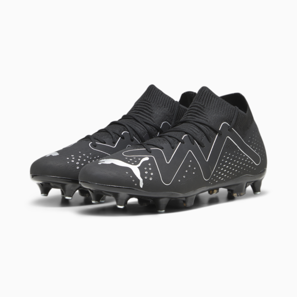 FUTURE MATCH MxSG Men's Football Boots, PUMA Black-PUMA Silver, large-ZAF