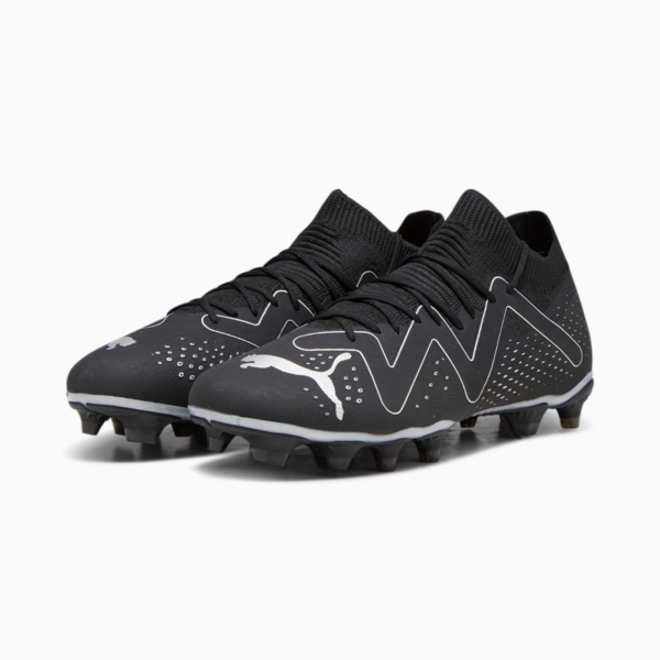 FUTURE MATCH FG/AG Men's Football Boots, PUMA Black-PUMA Silver, large-ZAF