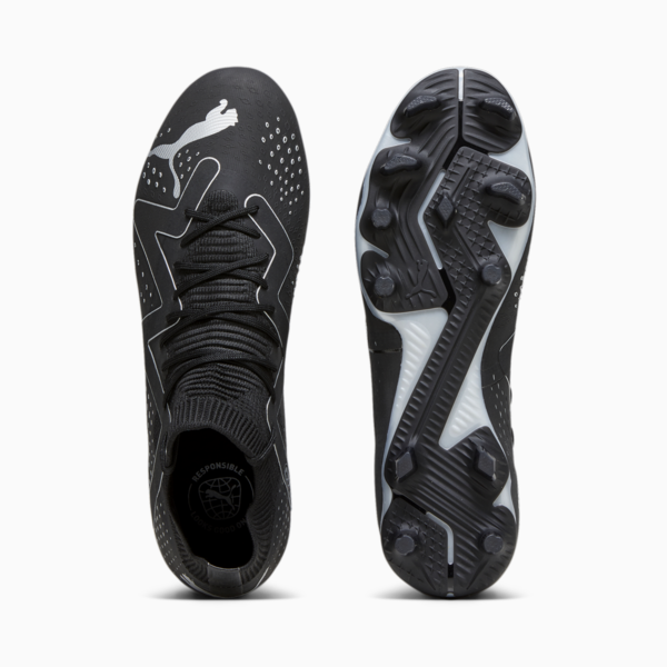 FUTURE MATCH FG/AG Men's Football Boots, PUMA Black-PUMA Silver, large-ZAF
