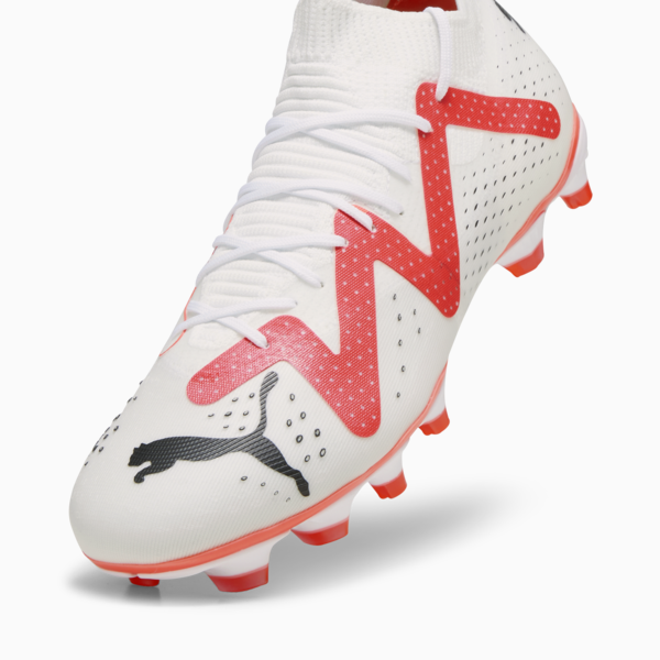 FUTURE MATCH FG/AG Women's Football Boots, PUMA White-PUMA Black-Fire Orchid, large-ZAF