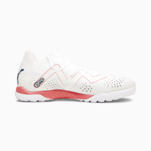 FUTURE MATCH TT Men's Football Boots, PUMA White-PUMA Black-Fire Orchid, large-ZAF