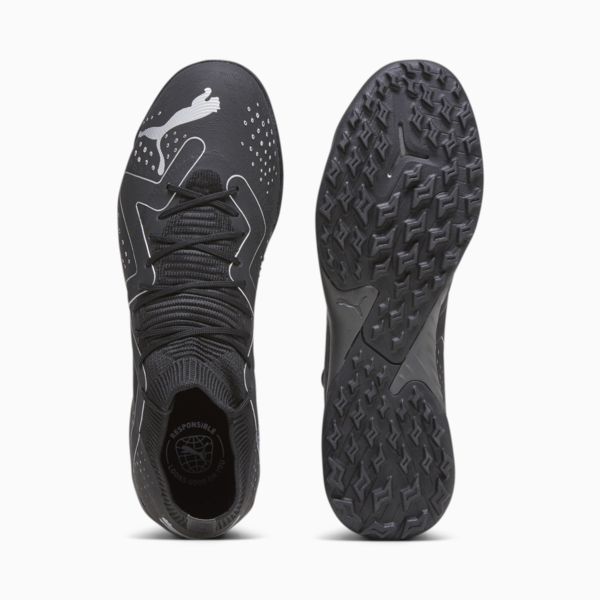 FUTURE MATCH TT Men's Football Boots, PUMA Black-PUMA Silver, large-ZAF