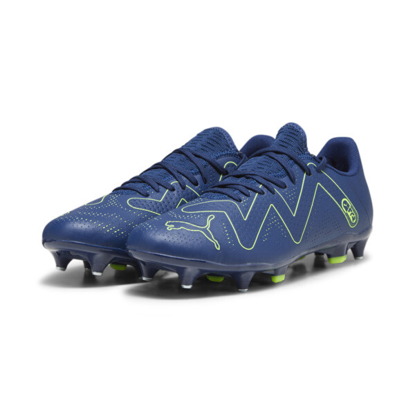 FUTURE PLAY MxSG Men's Football Boots, Persian Blue-Pro Green, large-ZAF