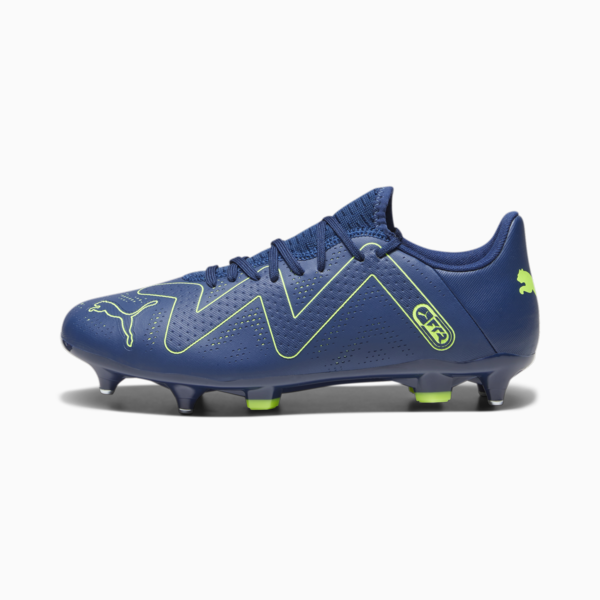 FUTURE PLAY MxSG Men's Football Boots, Persian Blue-Pro Green, large-ZAF