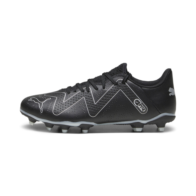 

Men's PUMA FUTURE PLAY FG/AG Football Boots, Black/silver