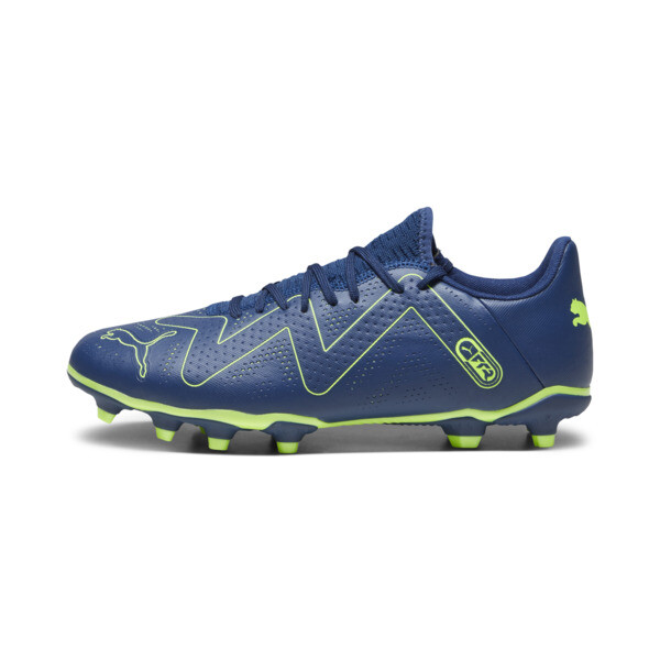 FUTURE PLAY FG/AG Men's Football Boots, Persian Blue-Pro Green, large-ZAF