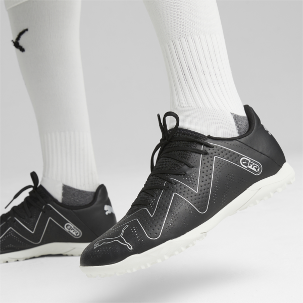 FUTURE PLAY TT Men's Football Boots, PUMA Black-PUMA Silver, large-MEX