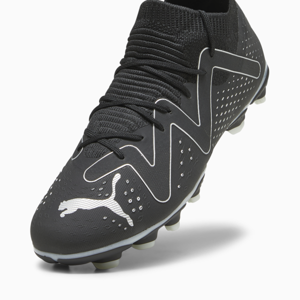 FUTURE MATCH FG/AG Youth Football Boots, PUMA Black-PUMA Silver, large-ZAF