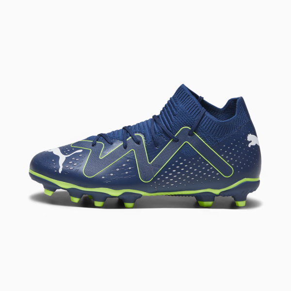 FUTURE MATCH FG/AG Youth Football Boots, Persian Blue-PUMA White-Pro Green, large-ZAF