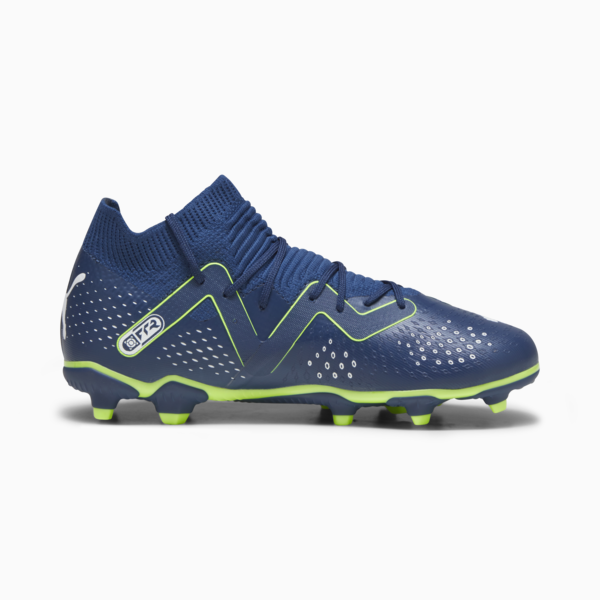 FUTURE MATCH FG/AG Youth Football Boots, Persian Blue-PUMA White-Pro Green, large-ZAF