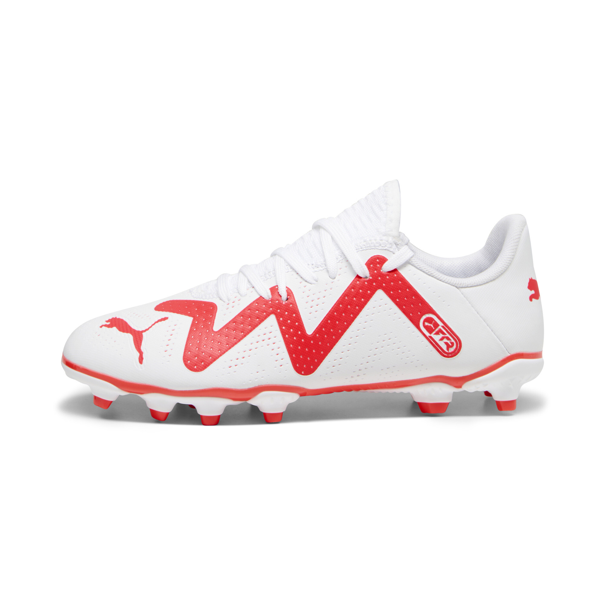 Zapatos de Fútbol Juveniles Ultra Play Fg/Ag, Blanco