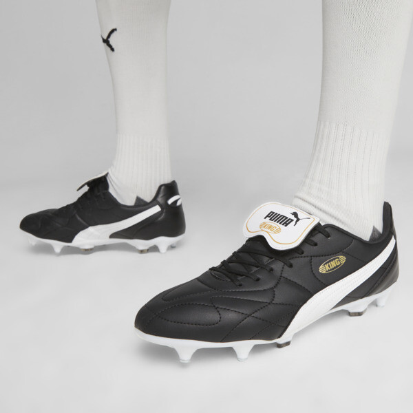 KING TOP MxSG Football Boots black PUMA