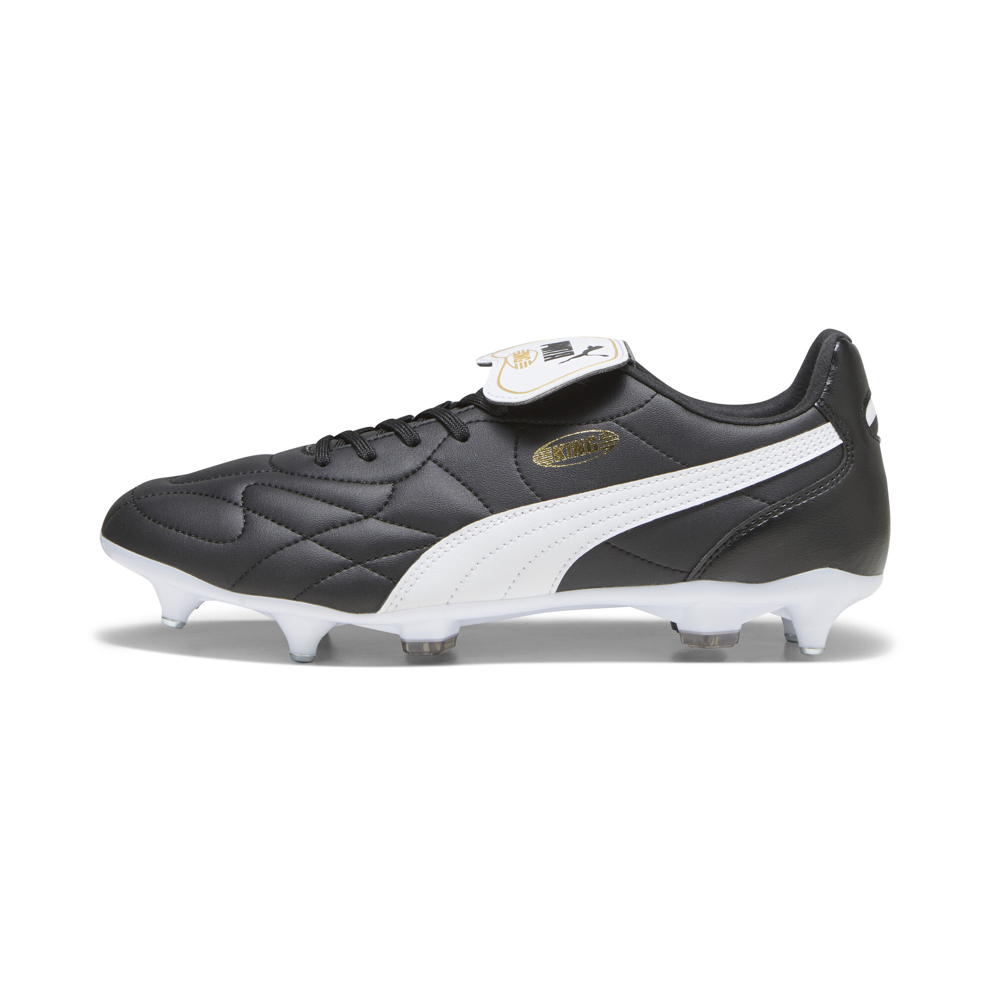 Men's Puma KING TOP Mx SG Football Boots, Black, Size 40, Shoes