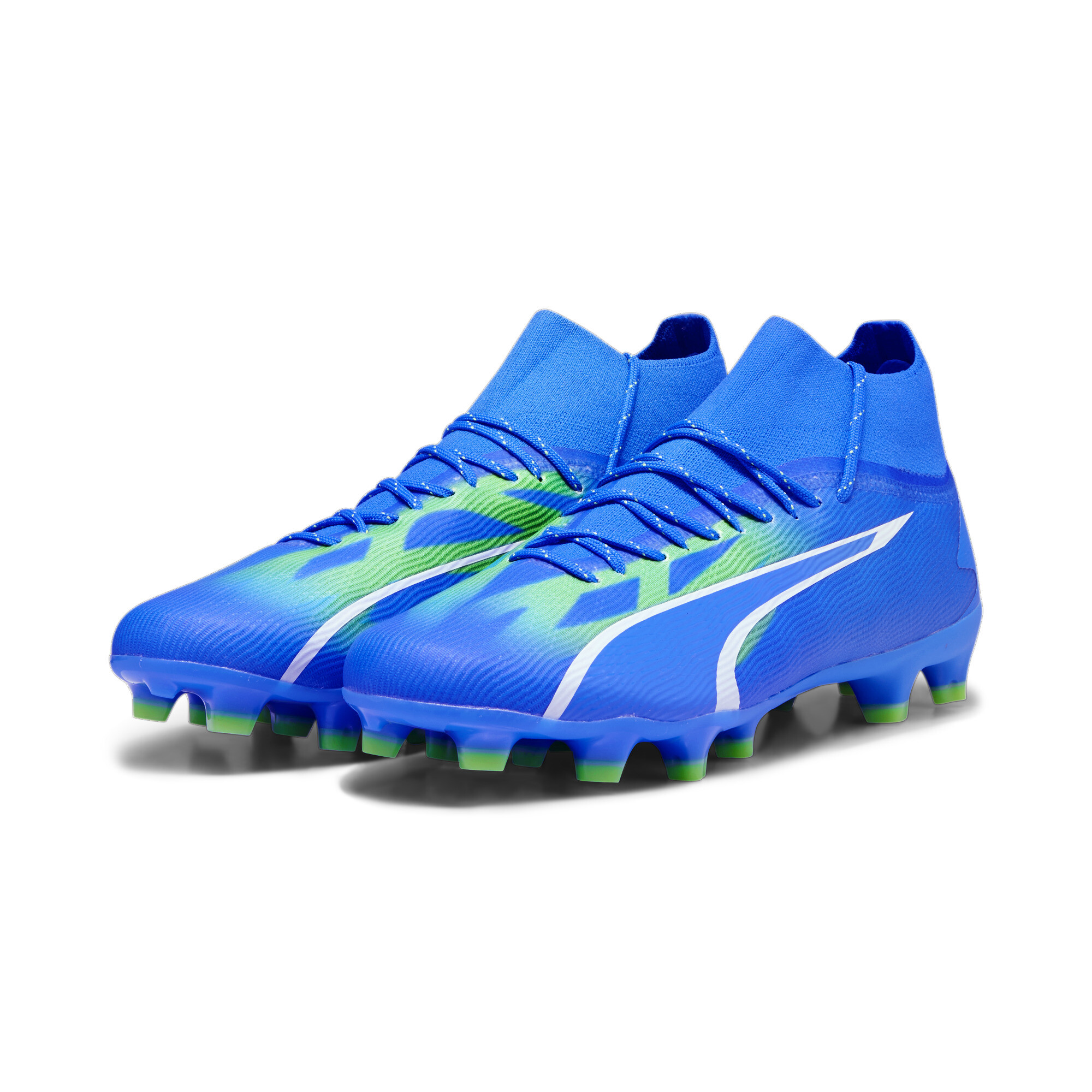 Men's Puma ULTRA PRO FG/AG's Football Boots, Blue, Size 42, Shoes