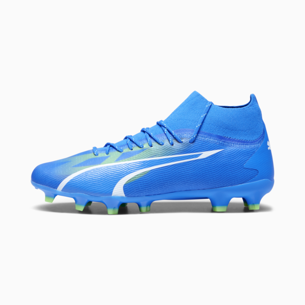 Botín ULTRA PRO FG/AG, Ultra Blue-PUMA White-Pro Green, large-ARG