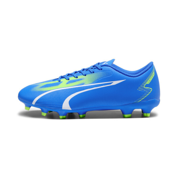 Puma Ultra Play Fg/ag Men's Soccer Cleats Shoes In Ultra Blue- White-pro Green