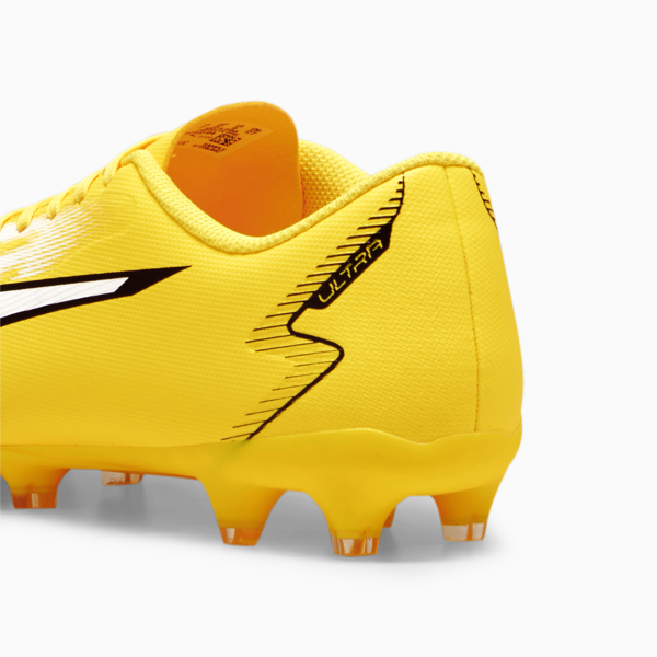 ULTRA PLAY FG/AG Men's Football Boots, Yellow Blaze-PUMA White-PUMA Black, large-ZAF