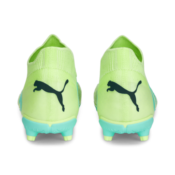 Botines de fútbol juveniles FUTURE Match FG/AG, Fast Yellow-PUMA Black-Electric Peppermint, large-ARG