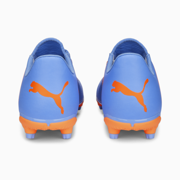 Botines de fútbol FUTURE Play FG/AG, Blue Glimmer-PUMA White-Ultra Orange, large-ARG