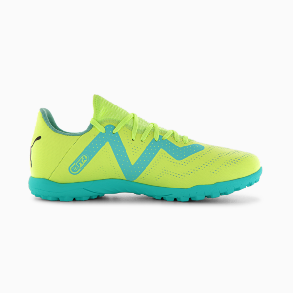 Botines de fútbol FUTURE Play TT, Fast Yellow-PUMA Black-Electric Peppermint, large-ARG