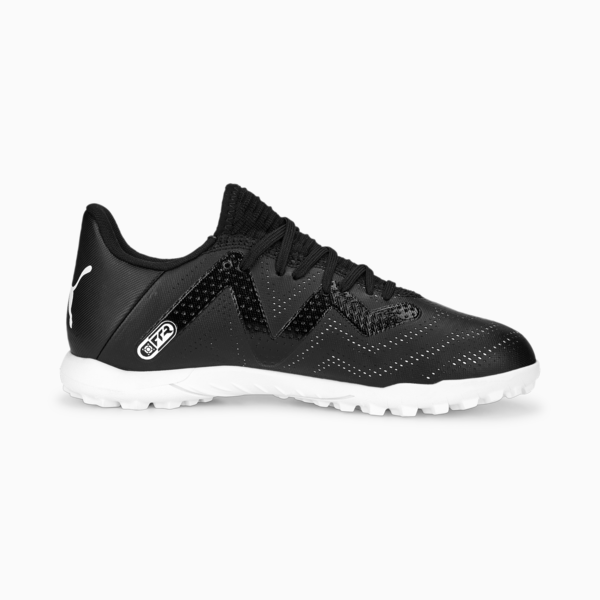 Botines de fútbol juveniles FUTURE Play TT, PUMA Black-PUMA White, large-ARG
