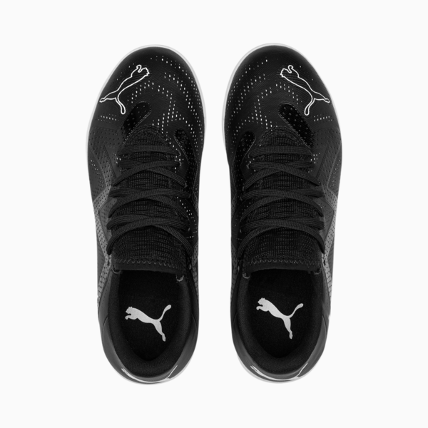 Botines de fútbol juveniles FUTURE Play TT, PUMA Black-PUMA White, large-ARG