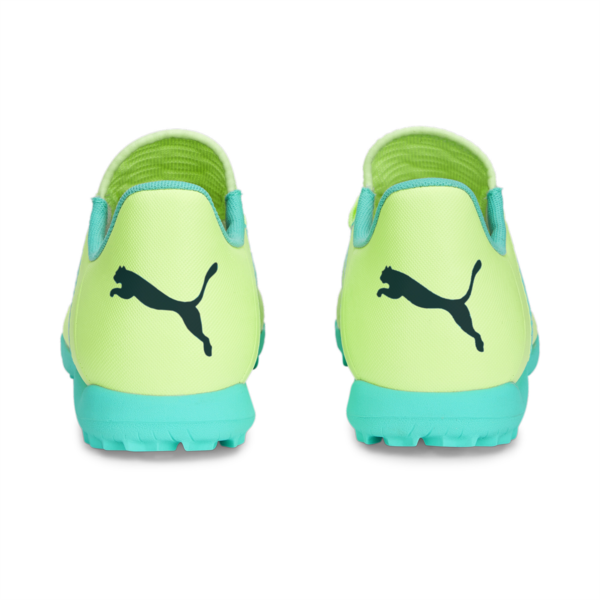 Botines de fútbol juveniles FUTURE Play TT, Fast Yellow-PUMA Black-Electric Peppermint, large-ARG