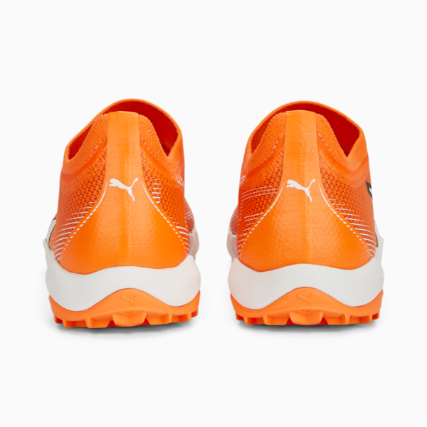Botines de fútbol para hombre ULTRA Match TT, Ultra Orange-PUMA White-Blue Glimmer, large-ARG