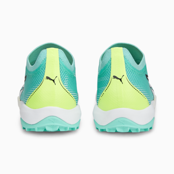 Botines de fútbol para hombre ULTRA Match TT, Electric Peppermint-PUMA White-Fast Yellow, large-ARG