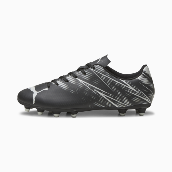 ATTACANTO FG/AG Football Boots, PUMA Black-Silver Mist, large-ZAF