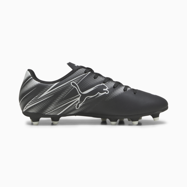 ATTACANTO FG/AG Football Boots, PUMA Black-Silver Mist, large-ZAF