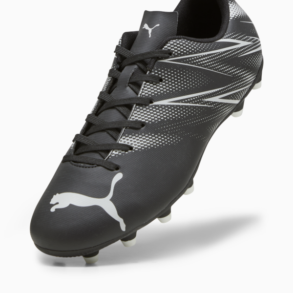 ATTACANTO FG/AG Football Boots, PUMA Black-Silver Mist, large-ZAF