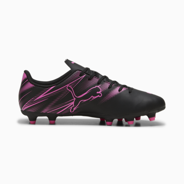 Tacos de futbol ATTACANTO FG/AG, PUMA Black-Poison Pink, large-MEX