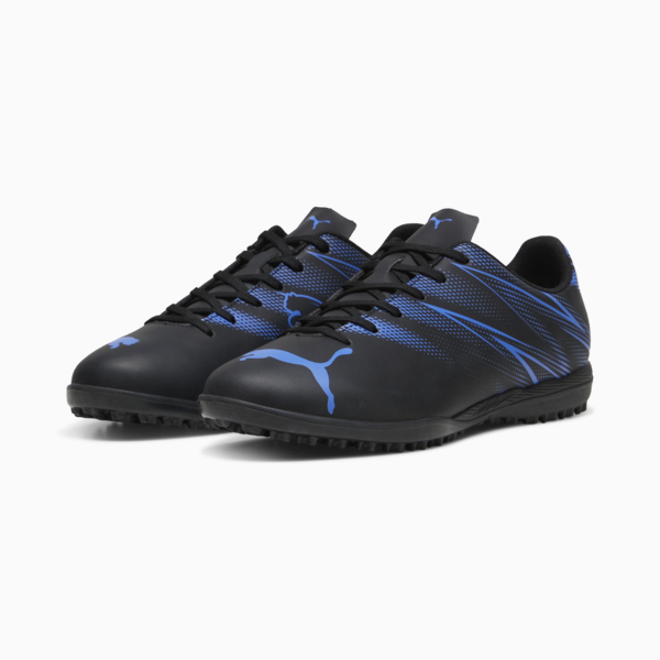 ATTACANTO TT Football Boots, PUMA Black-Bluemazing, large-ZAF