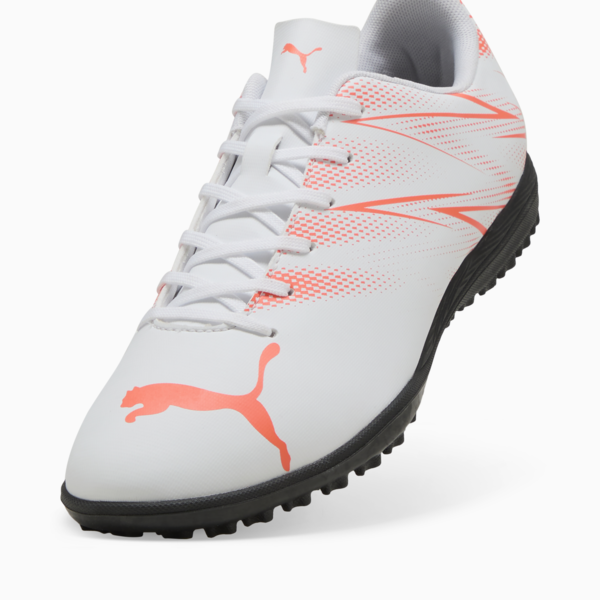 Tacos de futbol ATTACANTO TT, PUMA White-Glowing Red, large-MEX