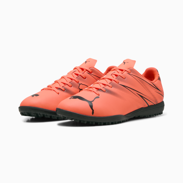 ATTACANTO TT Football Boots, Glowing Red-PUMA Black, large-MEX
