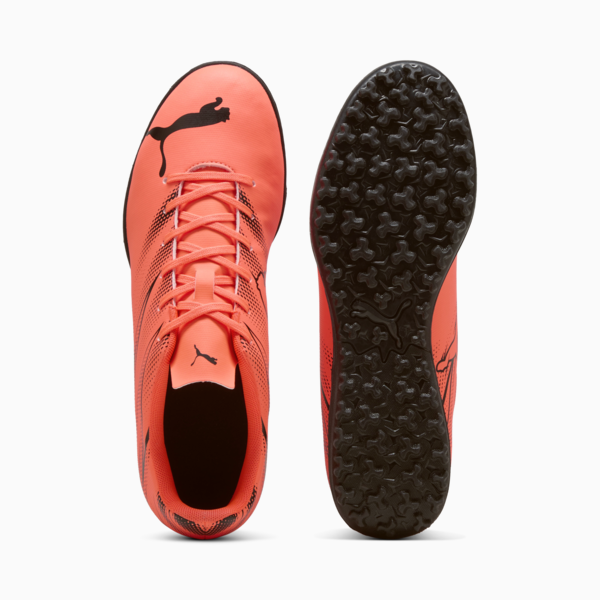 ATTACANTO TT Football Boots, Glowing Red-PUMA Black, large-MEX