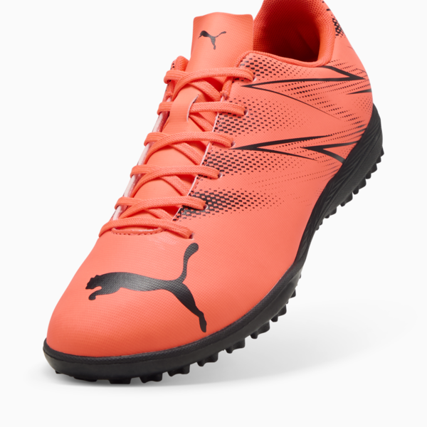 ATTACANTO TT Football Boots, Glowing Red-PUMA Black, large-MEX
